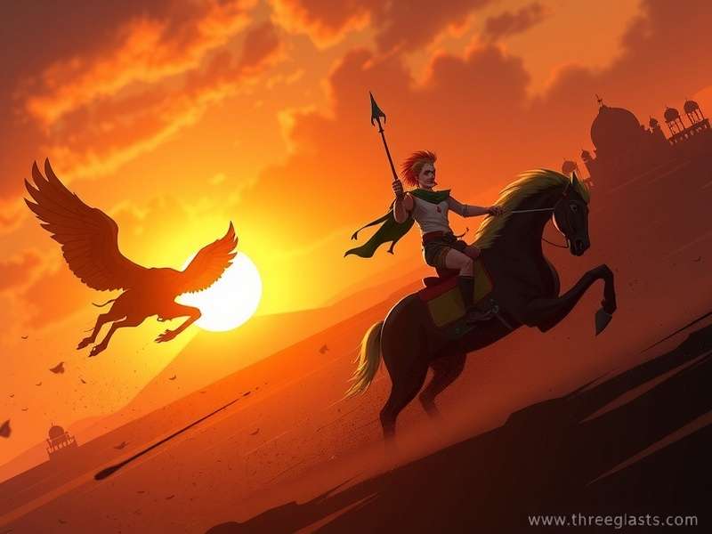 Evening Chase Champion Indian Elements